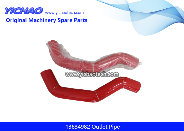 13634982 Outlet Pipe for Sany Container Reach Stacker Parts