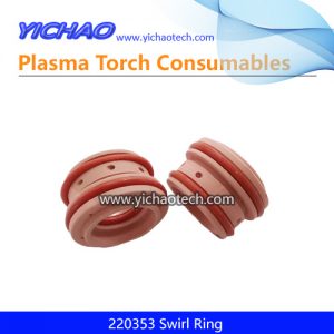 220353 Swirl Ring Replacement Plasma Cutting Torch Consumables 200-800A for HPR260,260XD,400XD,800XD,HD4070