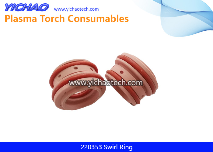 220353 Swirl Ring Replacement Plasma Cutting Torch Consumables 200-800A for HPR260,260XD,400XD,800XD,HD4070