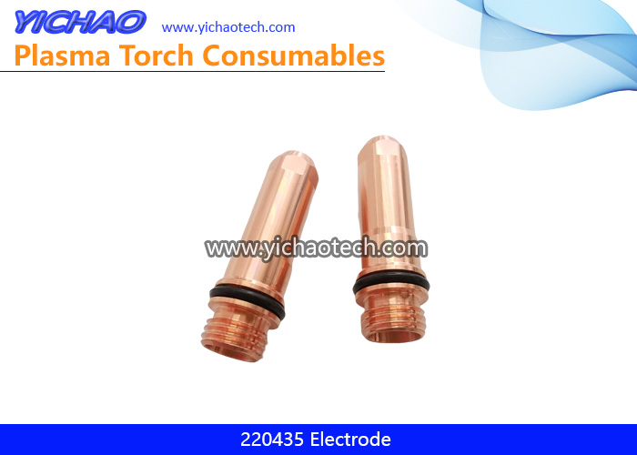 220435 Electrode Replacement Plasma Cutting Torch Consumables 260A for HPR260,260XD,400XD,800XD