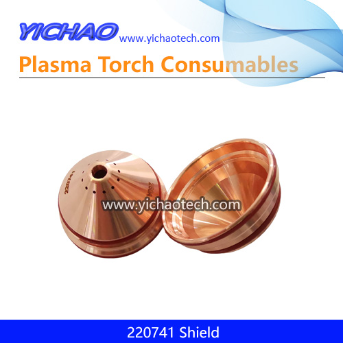 220741 Bevel Shield Replacement Plasma Cutting Torch Consumables 260A for HPR260XD,400XD,800XD