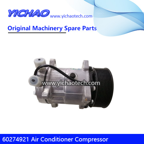 Original 60274921 Air Conditioner Compressor GY7H15,80278709 for Sany Empty Container Handler Parts