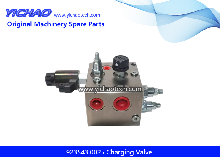 923543.0025 Charging Valve,Accumulator Pressure Brake Valve for Kalmar Empty Container Handling Machine Parts