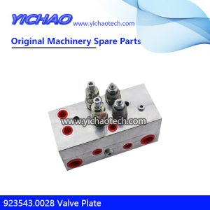 923543.0028 Valve Plate for Kalmar Container Reach Stacker Parts
