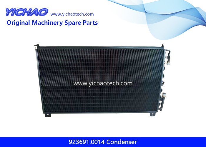 923691.0014 Condenser,Air Conditioner for Kalmar Container Reach Stacker Parts