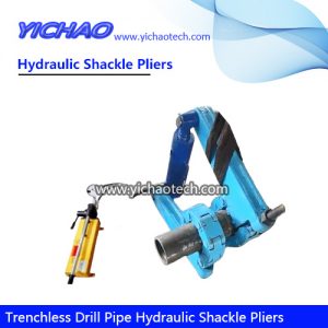 Trenchless Drill Pipe Hydraulic Shackle Pliers for 73-102mm Rods