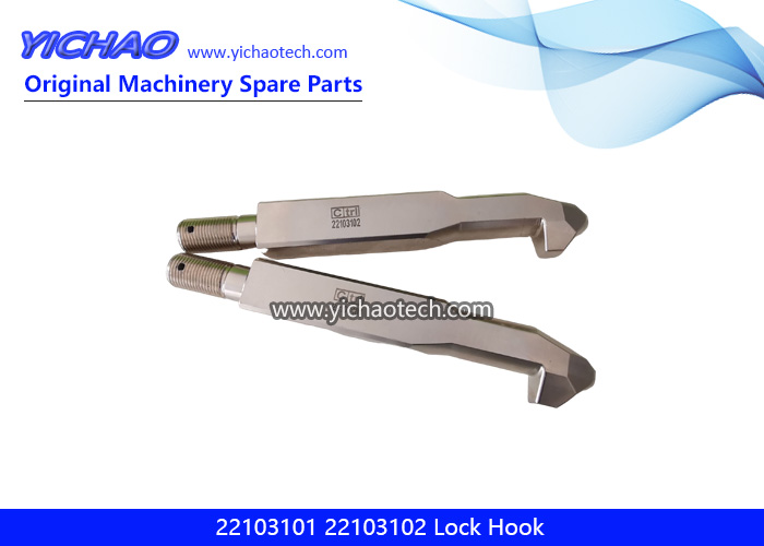 Original 12497479 Lock Hook for Sany Container Reach Stacker Parts