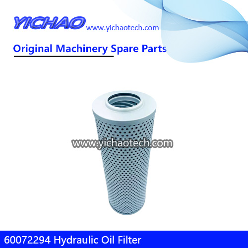 Genuine 60072294 Hydraulic Oil Filter for Construction Machinery Excavator Engine Parts
