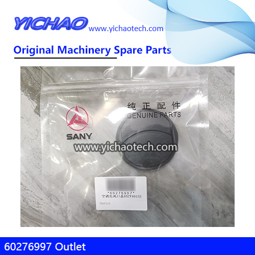 Original Sany 60276997 Outlet Air Conditioner Vent Cover for Empty Container Handler Parts