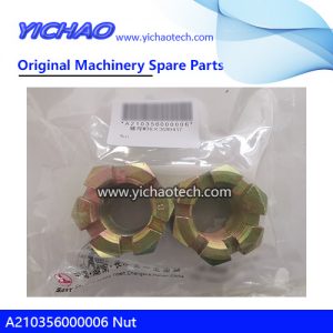 A210356000006 Nut,Oil Tube Seat for Sany Empty Container Handler Parts