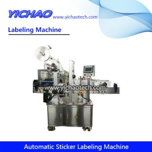 Automatic High Speed Vertical Positioning Round Bottle Sticker Labeling Machine