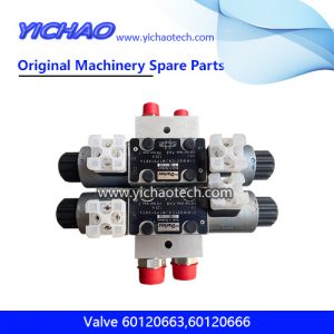 Sany Valve 60120663,60120666 for Container Reach Stacker Spare Parts