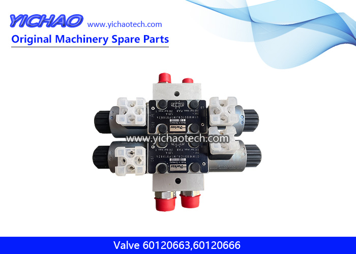 Sany Valve 60120663,60120666 for Container Reach Stacker Spare Parts