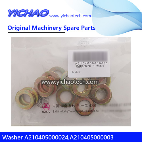 Original Sany Washer A210405000024,A210405000003 Gasket for Empty Container Handler Parts