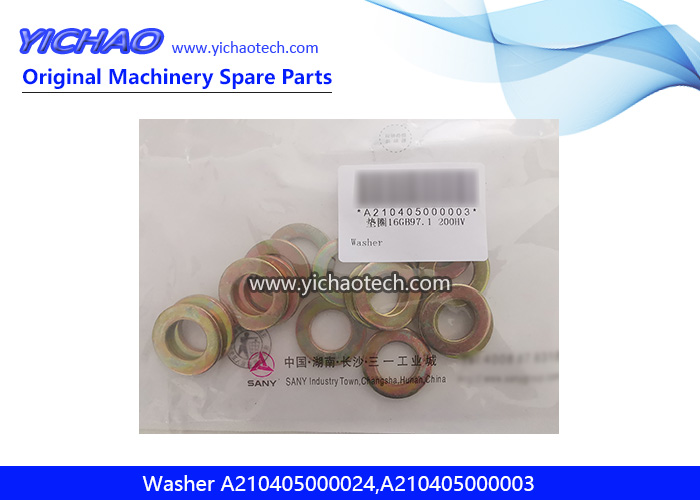 Washer A210405000024,A210405000003 Gasket for Sany Empty Container Handler Parts