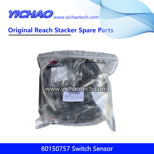 Genuine Sany 60150757 Switch Sensor Proximity Switch for Container Reach Stacker Spare Parts