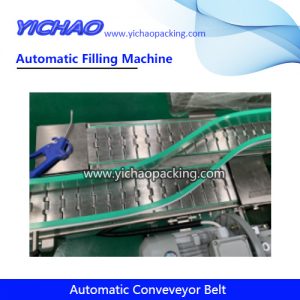 Automatic Adjustable Speed Control 304 Stainless Steel Chain Belt Conveyor Belt