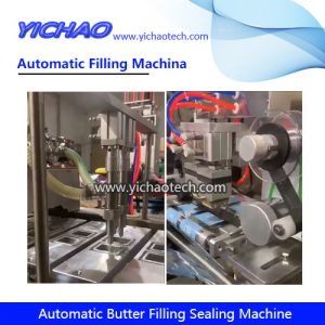 Automatic Butter Cup Sauce/Chilli/Pepper/Liquid Filling Forming Sealing Wrapping Packaging Machine