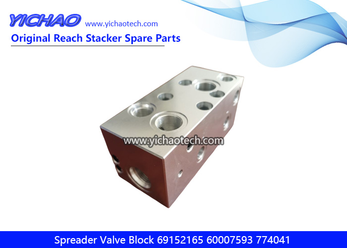 Original ELME 817 Spreader Valve Block 69152165 60007593 774041 for Container Reach Stacker Spare Parts