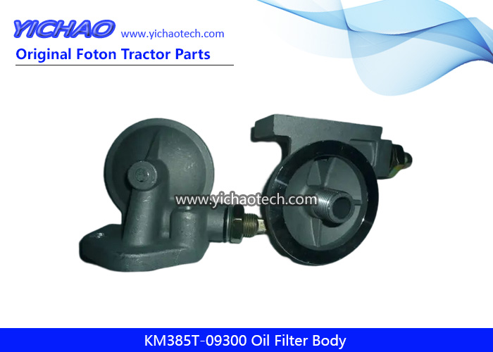 KM385T-09300 Oil Filter Body for Foton Lovol Tractor Diesel Km385t Engine Spare Parts