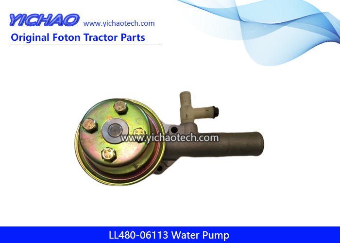 LL480-06113 Water Pump for Foton Tractor KM385 LL380 Engine Spare Parts