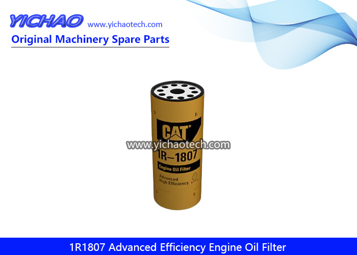 Original CAT/Caterpillar Advanced Efficiency Engine 1R1807 Oil Filter P551807 LF3379 B7700