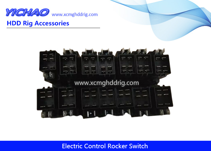 HDD Drill ON OFF Paddle Electric Control Rocker Switch for XCMG/Drillto/Dw/Txs/Goodeng Machine/Dilong/Vermeer/Zoomlion/Terra/Ditch Witch/Toro/Huayuan Drilling Machine