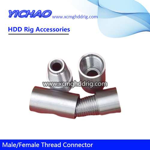 HDD Use Stainless Steel Quick Release Male/Female Thread Connector for Horizontal Directional Drilling Machine