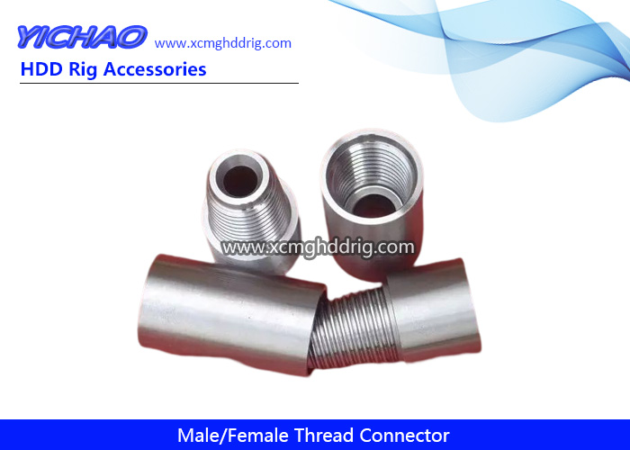 HDD Use Stainless Steel Quick Release Male/Female Thread Connector for Horizontal Directional Drilling Machine