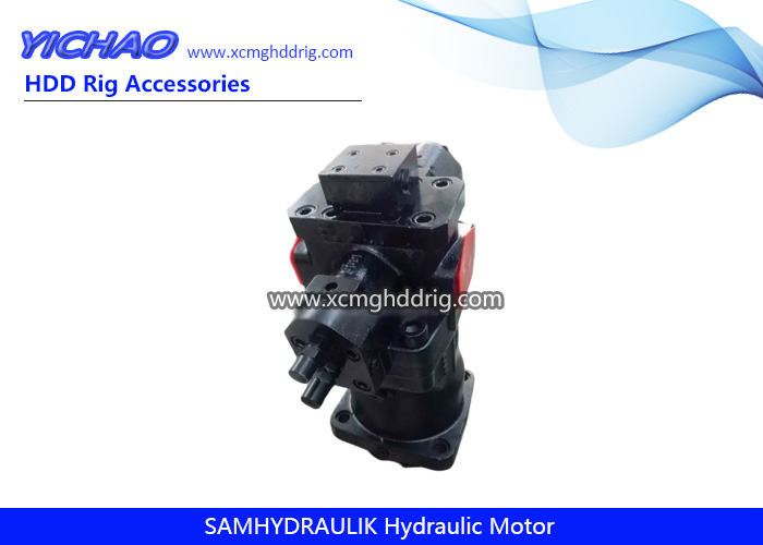 HDD Drill Rig SAMHYDRAULIK H2V 108 SL 2/1 H7V108 OE SAO RE N24 Hydraulic Motor for Horizontal Directional Drilling Machine