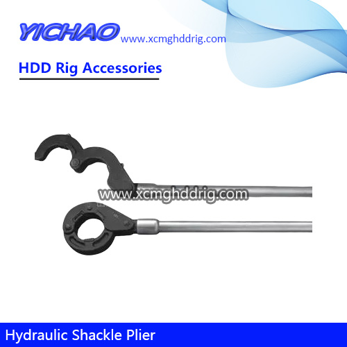 Horizontal Directional Drilling Rigs HDD Drill Pipe Quick Removal Tong Hydraulic Shackle Plier