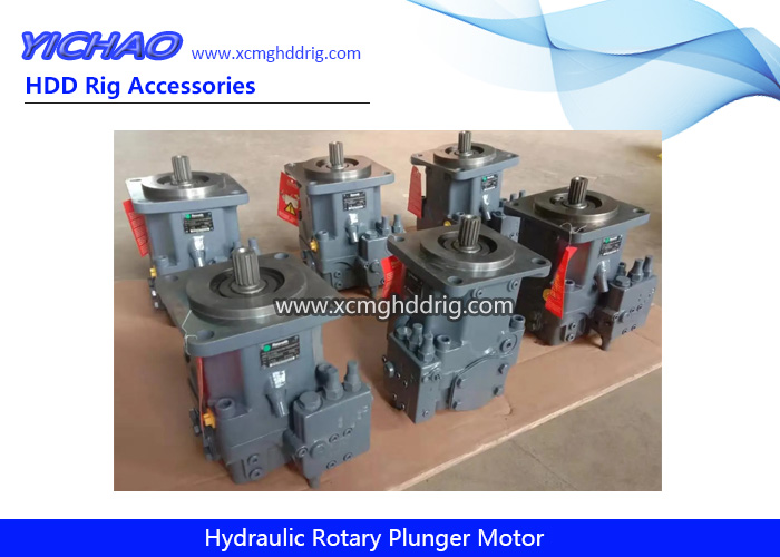 Horizontal Directional Drilling Rigs HDD High Speed Hydraulic Rotary Plunger Motor