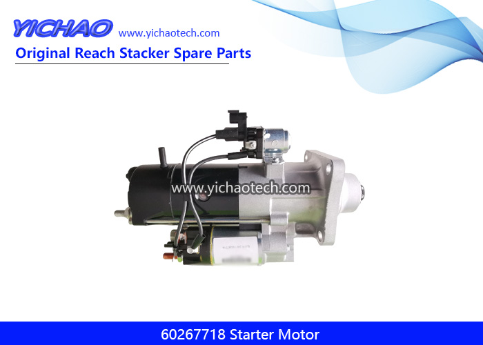 Sany Empty Container Handler Reach Stacker Spare Parts 60267718 Starter Motor