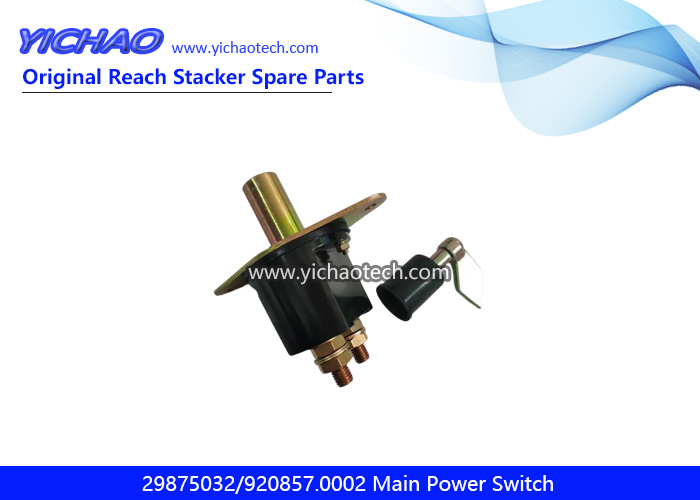 Kalmar 29875032/920857.0002 Main Power Switch DCE80-100/45E Reach Stacker Parts