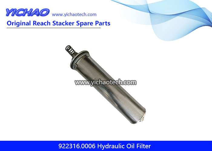 Kalmar DCT80-90 Reach Stacker Spare Parts 922316.0006 Hydraulic Oil Filter