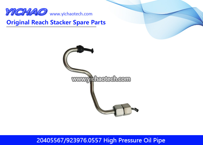 Kalmar 20405567/923976.0557 High Pressure Oil Pipe for DCE80-100/45E Reach Stacker Parts