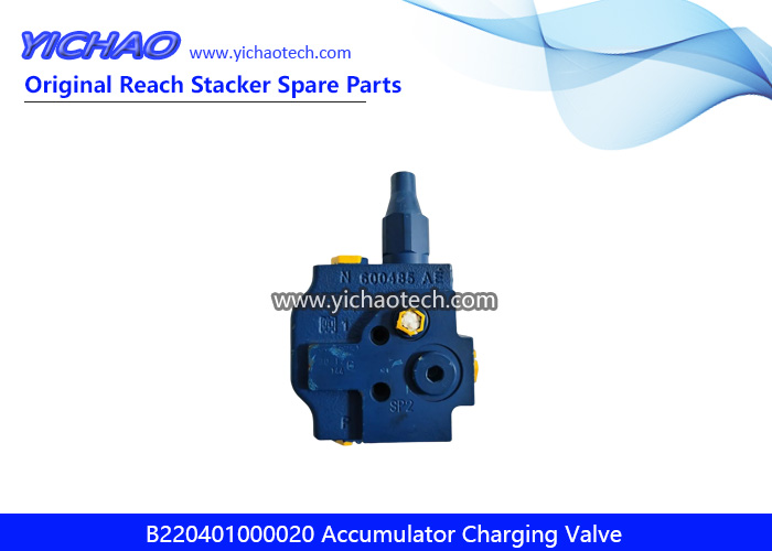 Sany B220401000020 Accumulator Charging Valve for Reach Stacker Parts