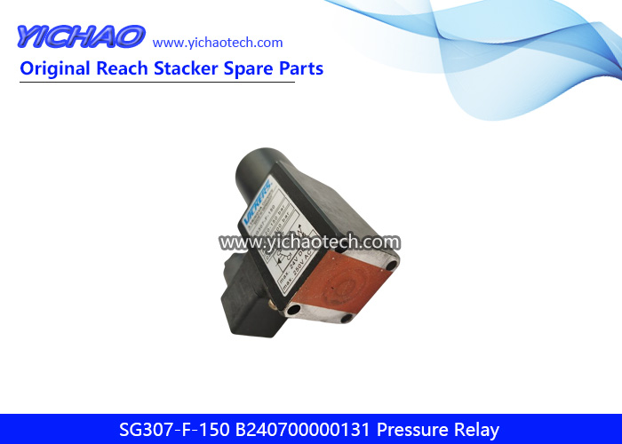 Sany SRSC45C2 Reach Stacker Spare Parts 24V DC SG307-F-150 B240700000131 Pressure Relay