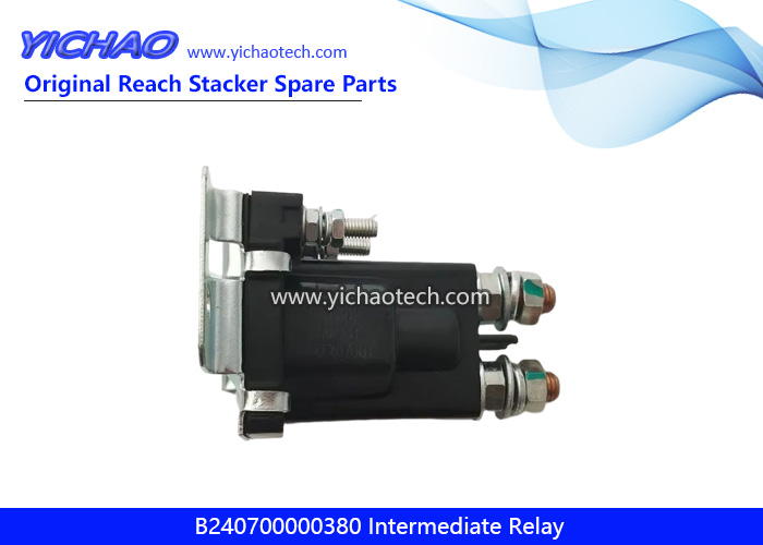 Genuine Sany Container Reach Stacker Spare Parts 3916302 B240700000380 Intermediate Relay