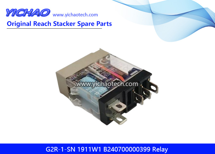 Sany Reach Stacker Parts 24VDC G2R-1-SN 1911W1 B240700000399 Relay