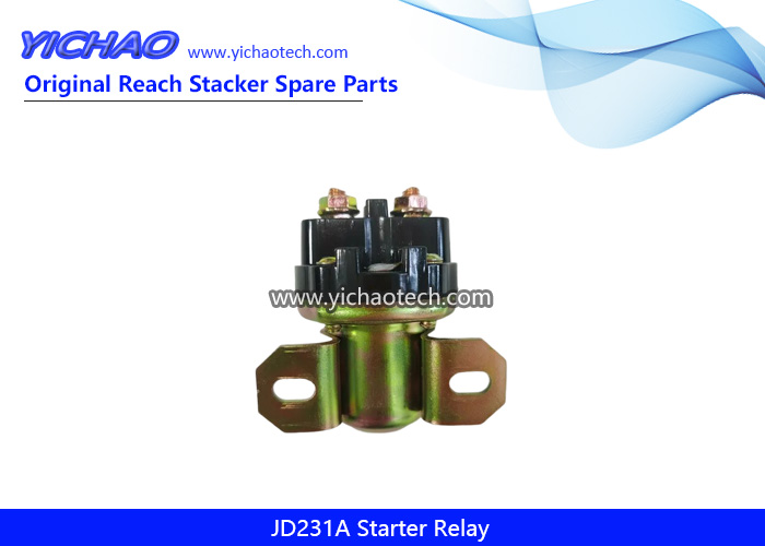Genuine Kalmar Reach Stacker Spare Parts 24V 150A JD231A Starter Relay