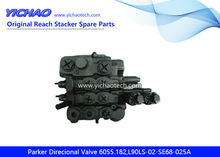 Konecranes Parker Direcional Valve 6055.182,L90LS-02-SE68-025A for Container Reach Stacker Parts