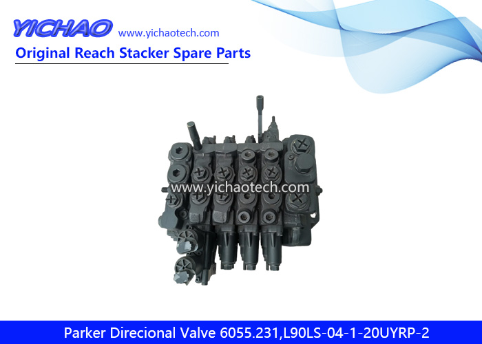 Konecranes Parker Direcional Valve 6055.231,L90LS-04-1-20UYRP-2 for Container Reach Stacker Parts