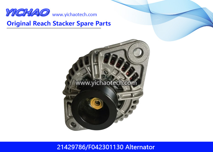 Kalmar Generator 21429786/F042301130 Alternator 24V 110A for Container Reach Stacker Spare Parts