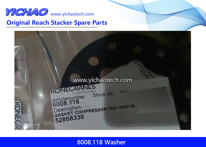 Konecranes 52868338 6008.118 Washer,Gasket Kit for Container Reach Stacker Parts