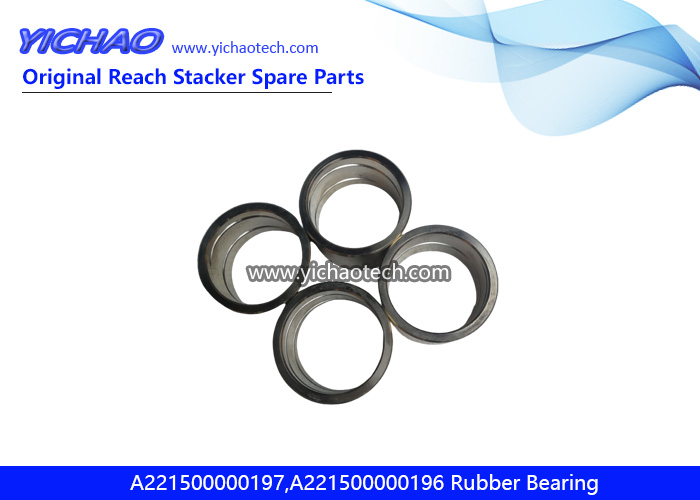 Genuine Sany A221500000196 Rubber Bearing for Container Reach Stacker Spare Parts