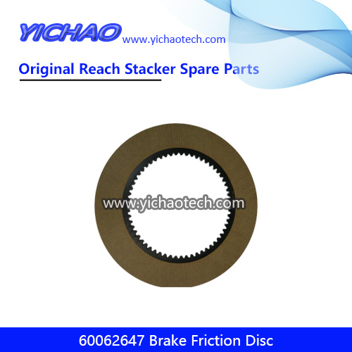 Sany 60062647 Brake Friction Disc for Container Reach Stacker Spare Parts