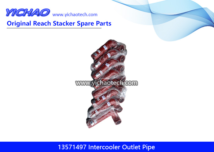 Sany 13571497 Intercooler Outlet Pipe for Container Reach Stacker Spare Parts