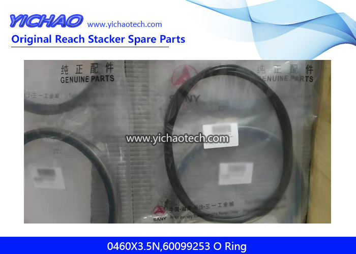 Sany 60099253 O Ring,Kessler 0460X3.5N for Container Reach Stacker Spare Parts