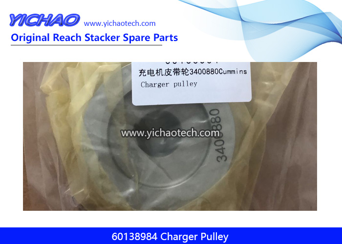 Sany 60138984 Charger Pulley 3400880 Cummins for Container Reach Stacker Spare Parts